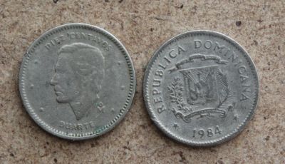 Лот: 22161383. Фото: 1. Монеты Америки. Доминиканская... Америка