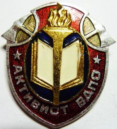 Лот: 7589989. Фото: 1. Знак Активист ВДПО * Всероссийское... Сувенирные