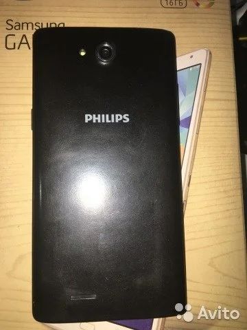 Лот: 11044531. Фото: 1. Philips w3509 black. Смартфоны