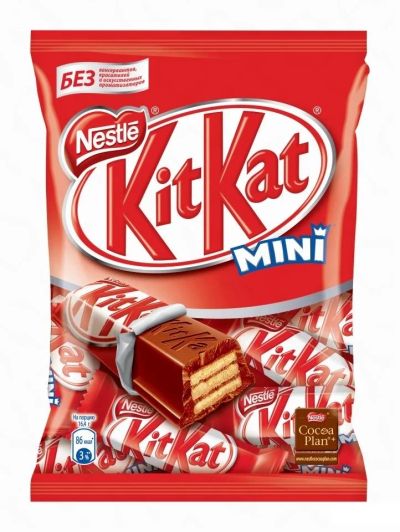 Лот: 10475270. Фото: 1. Шоколадные батончики мини "Kit-Kat... Шоколад, конфеты