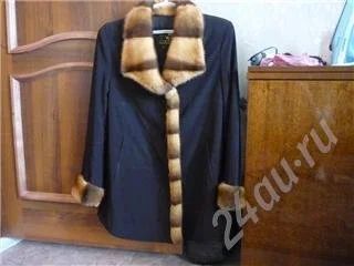 Лот: 382580. Фото: 1. Пихора 48 разм.отделка норка 400... Верхняя одежда