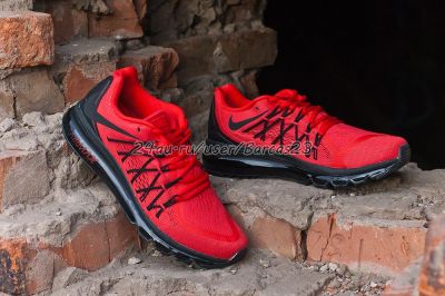 Лот: 5084636. Фото: 1. Nike air max 2015 red (2177). Кеды, кроссовки, слипоны