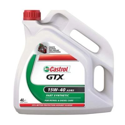 Лот: 9517775. Фото: 1. Castrol GTX Масло моторное 4л... Масла, жидкости
