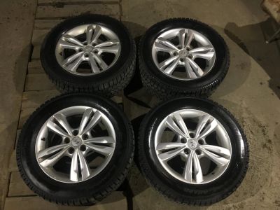 Лот: 13995983. Фото: 1. Зимние колёса Yokohama на оригинальном... Шины