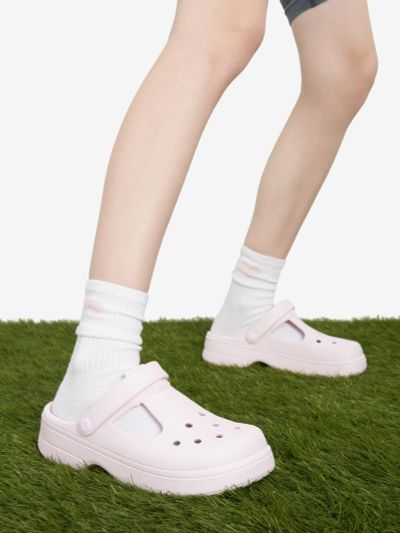 Лот: 25367848. Фото: 1. Сабо для девочек Crocs Classic... Шлепанцы, сланцы