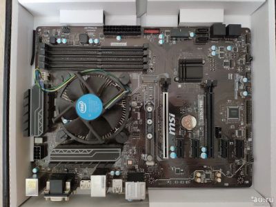 Лот: 14008102. Фото: 1. Материнская плата msi z270-a pro. Материнские платы