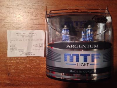 Лот: 4916276. Фото: 1. Лампы галогеновые MTF Argentum... Оптика и освещение