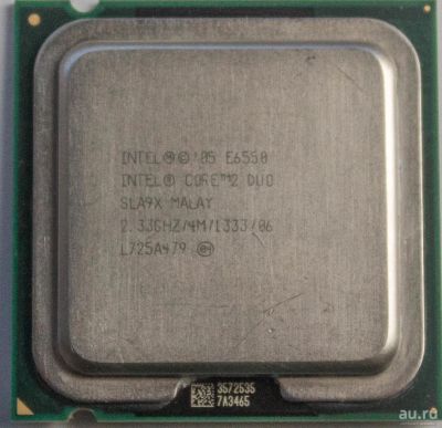 Лот: 9537006. Фото: 1. Процессор Intel Core2 Duo E6550... Процессоры
