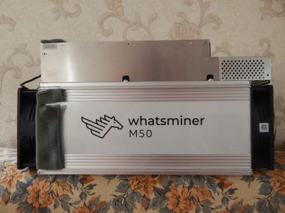 Лот: 25239864. Фото: 1. Whatsminer M50 118 th/s. Майнинг фермы, товары для майнинга