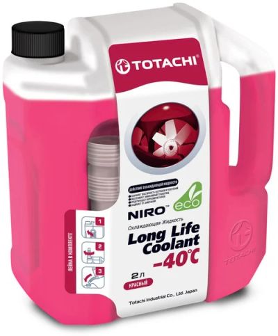 Лот: 9078304. Фото: 1. Антифриз Totachi NIRO LLC RED... Масла, жидкости