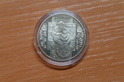 Лот: 3535380. Фото: 1. украина 5 гривен 2010 г. /гончар... Страны СНГ и Балтии