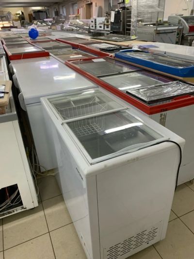 Лот: 18130110. Фото: 1. Ларь морозильный бу. Холодильное