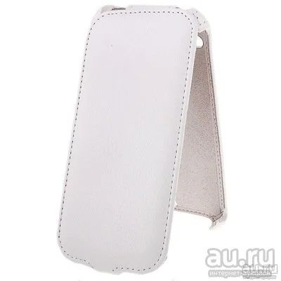 Лот: 12989429. Фото: 1. Чехол-книжка ZTE Blade S6 Белый... Чехлы, бамперы