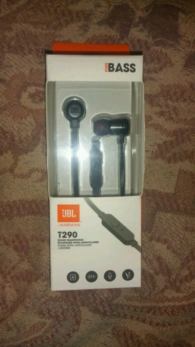 Лот: 12623935. Фото: 1. Наушники JBL T290. Наушники, гарнитуры