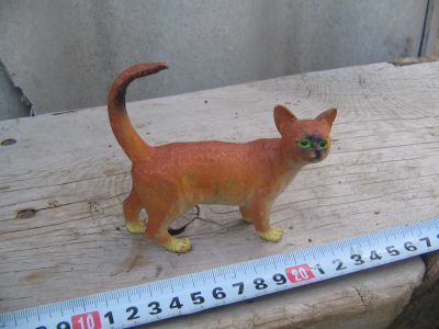 Лот: 16558101. Фото: 1. Кот,литая резина (раздел игрушки... Игрушки