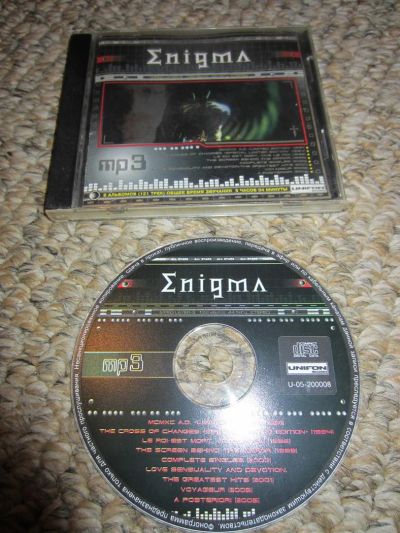 Лот: 3428897. Фото: 1. MP3 диск Enigma. 8 альбомов (1991-2006гг... Аудиозаписи