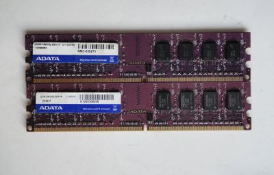 Лот: 19821182. Фото: 1. Оперативная память A-DATA DDR2-800... Оперативная память