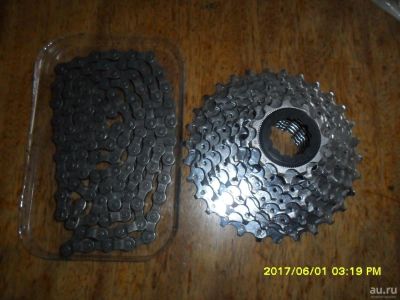 Лот: 9770014. Фото: 1. Кассета с цепью Sram 8 Speed... Запчасти