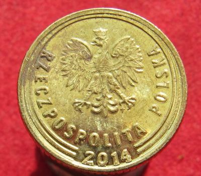 Лот: 16485323. Фото: 1. Польша 1 грош, 2014г. Европа