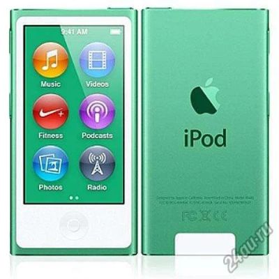 Лот: 4955677. Фото: 1. iPod nano 7th / 16Gb срочно,хорошее... Плееры