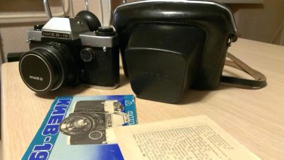 Лот: 3698521. Фото: 1. Фотоаппарат Киев-19. Плёночные зеркальные