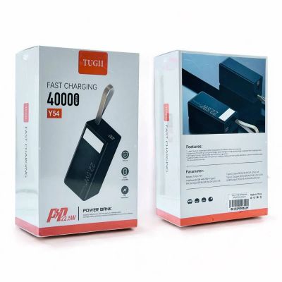 Лот: 25795151. Фото: 1. POWER BANK WUW TUGII-Y54 40000mAh... Внешние, портативные аккумуляторы для смартфонов (Power bank)