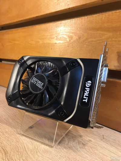 Лот: 18484195. Фото: 1. Видеокарта Gtx 1050 ti 4gb (1796... Видеокарты