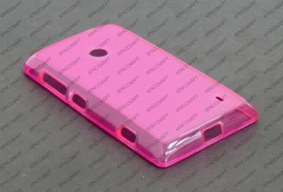 Лот: 6397611. Фото: 1. Чехол Nokia Lumia 520 силиконовый... Чехлы, бамперы