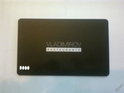 Лот: 6023181. Фото: 1. дисконтная карта "Vladimirov... Дисконтные карты