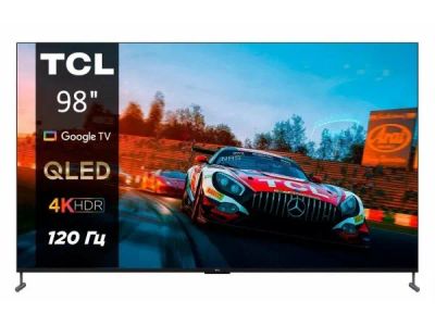 Лот: 21444316. Фото: 1. QLED телевизор TCL 98C745 4K Ultra... Телевизоры