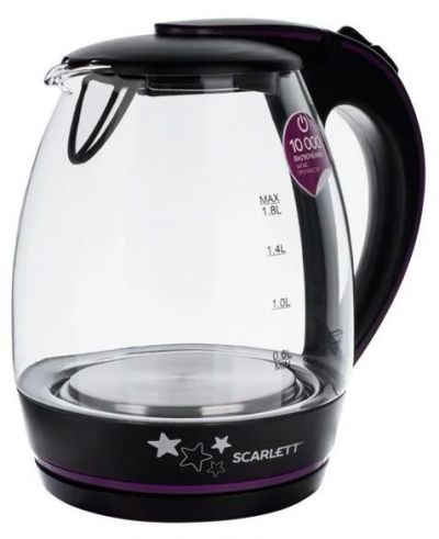 Лот: 13435168. Фото: 1. Электрочайник SCARLETT SC EK 27G59. Чайники, кофемашины, кулеры