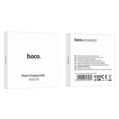 Лот: 22142759. Фото: 1. З/У ДЛЯ SMART WATCH HOCO Y16. Дата-кабели, переходники