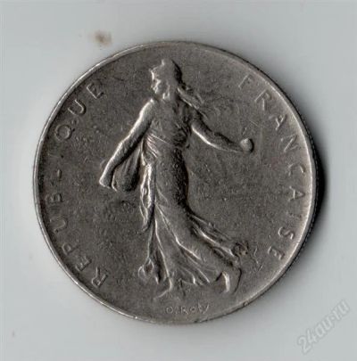 Лот: 978305. Фото: 1. Франция. 1 FRANC 1961г. Европа