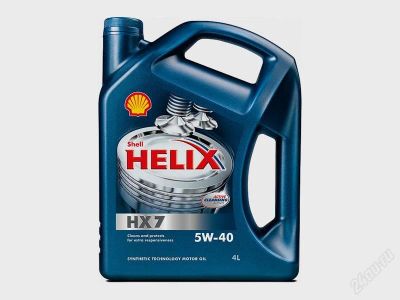 Лот: 2106434. Фото: 1. SHELL HELIX НХ7 5w-40 моторное... Масла, жидкости