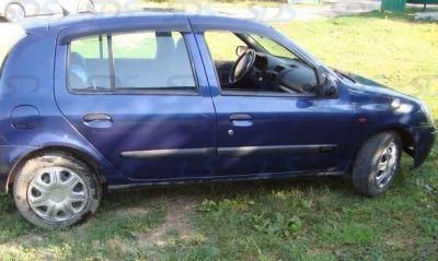 Лот: 13246189. Фото: 1. Renault Clio 2005-2011 5дв. Ветровики... Детали тюнинга