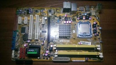Лот: 7034727. Фото: 1. ASUS P5K SE/EPU. Материнские платы