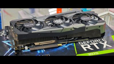 Лот: 25068924. Фото: 1. Видеокарта Inno3D RTX 3070 IChill... Видеокарты