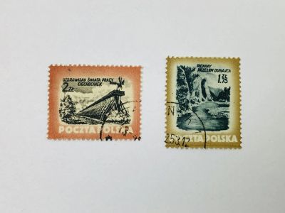 Лот: 23964288. Фото: 1. Санатории. Река Дунаец. Цехоцинек... Марки