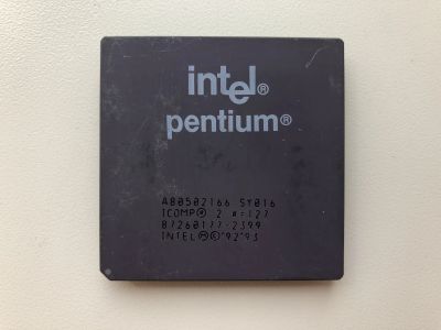 Лот: 22467857. Фото: 1. Intel Pentium 166 MHz (SY016... Процессоры