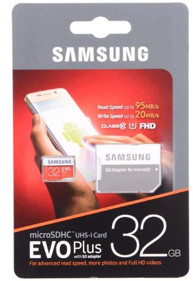 Лот: 13218759. Фото: 1. Flash-карта Samsung EVO 32 GB... USB-флеш карты