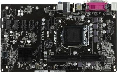 Лот: 11401686. Фото: 1. Материнская плата ASRock H81 Pro... Материнские платы
