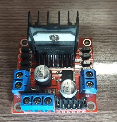 Лот: 18828401. Фото: 1. Модуль L298N Motor Driver с Arduino. Микроконтроллеры