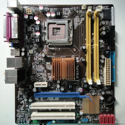 Лот: 18030742. Фото: 1. Материнская плата ASUS P5KPL-AM. Материнские платы