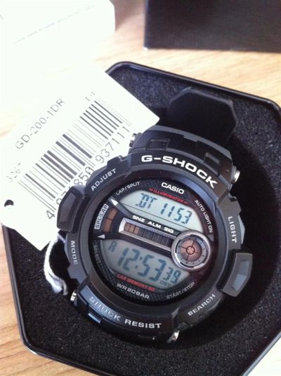 Лот: 2980541. Фото: 1. Casio G-SHOCK GD-200-1DR. Оригинальные наручные часы