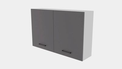 Лот: 23905679. Фото: 1. Навесной шкаф Grey, 120х31x75... Шкафчики и стеллажи
