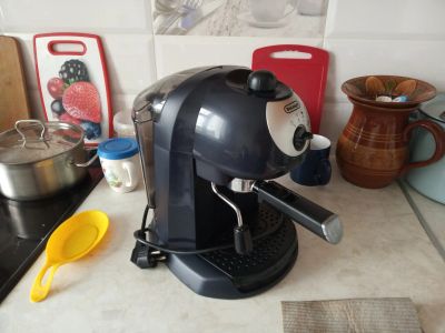 Лот: 25283545. Фото: 1. Кофемашина кофеварка DeLonghi... Чайники, кофемашины, кулеры