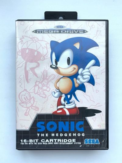 Лот: 18414373. Фото: 1. Sonic the Hedgehog (Sega Mega... Игры для консолей