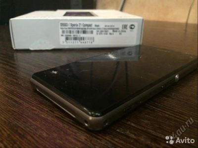 Лот: 5951826. Фото: 1. Sony Z1 Compact Black. На гарантии... Смартфоны