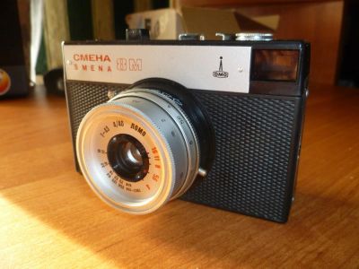 Лот: 4433042. Фото: 1. Фотоаппарат родом из СССР. Плёночные дальномерные, шкальные