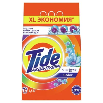 Лот: 24115678. Фото: 1. Стиральный порошок Tide, 4.5 кг... Бытовая химия